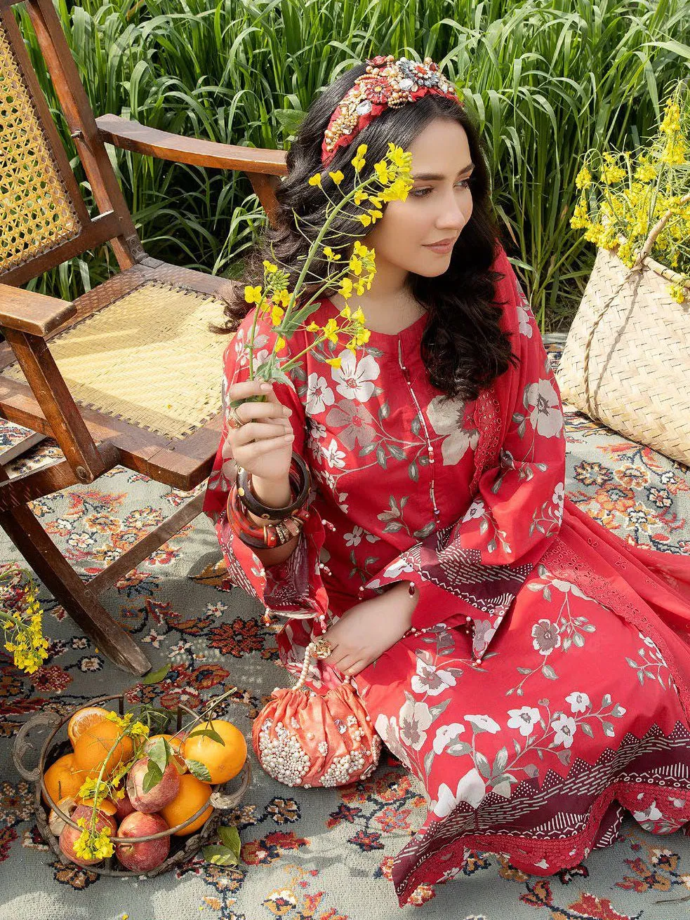 Aafreen by Riaz Arts Digital Printed Lawn Unstitched 3Piece Suit AF-34