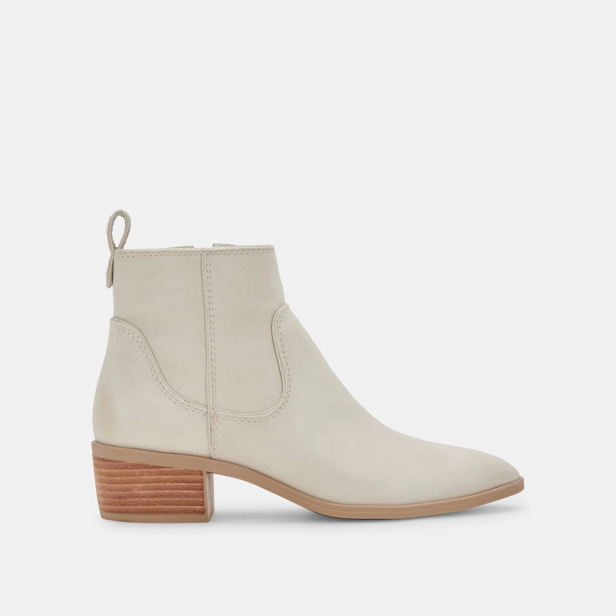 ABLE BOOTIES IVORY NUBUCK re:vita