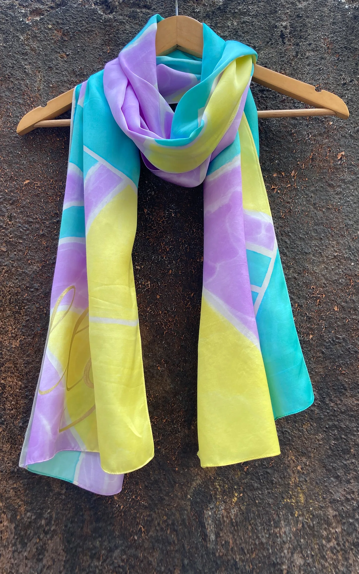 Abstract Printed Scarf