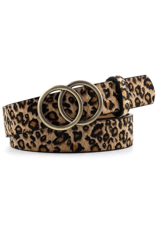 Accity Double Ring Buckle Fashion Belt