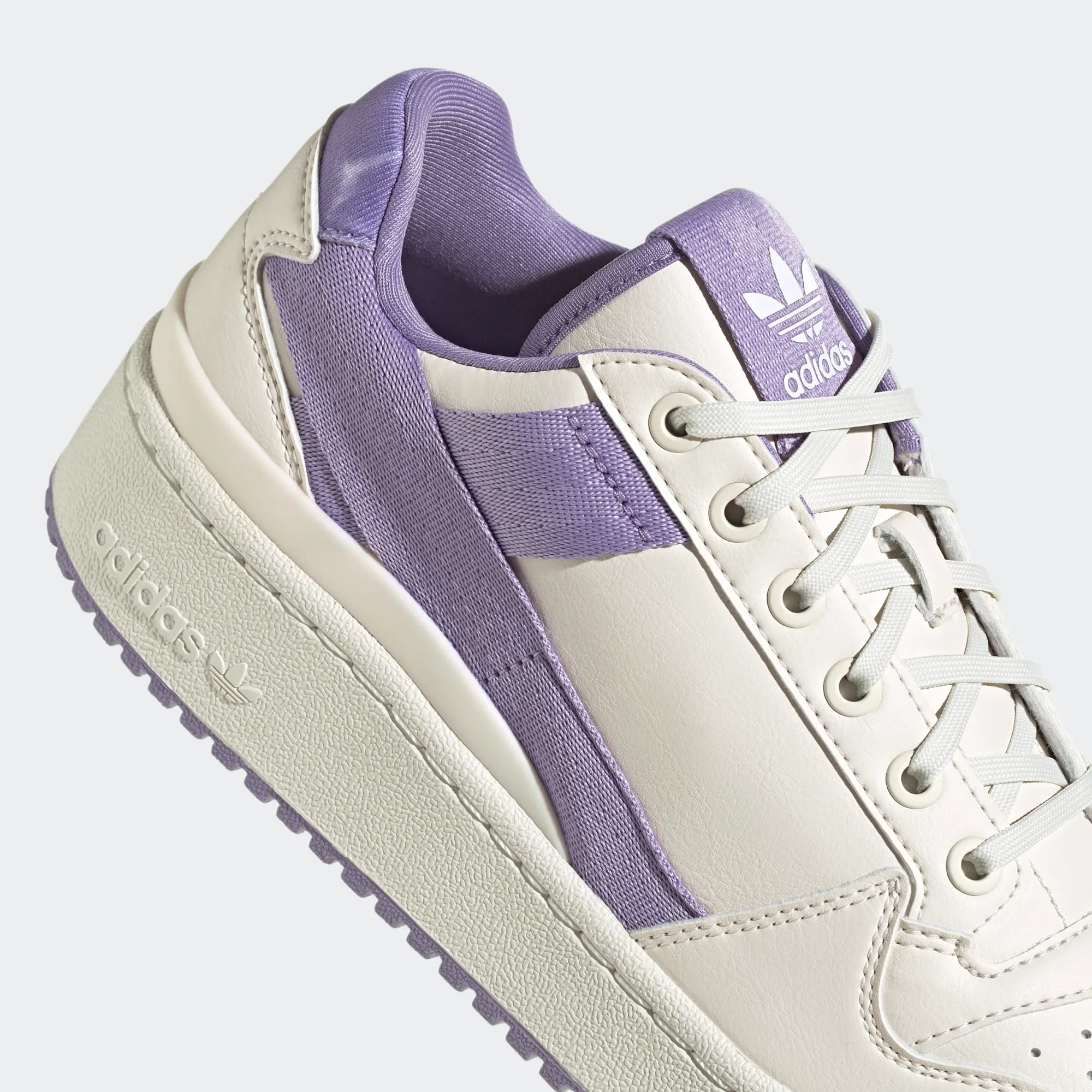 Adidas Women's Forum Bold Shoes - Chalk White / White Tint / Magic Lilac