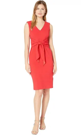 Adrianna Papell AP1D103907 - Tie Front Knee Length Cocktail Dress