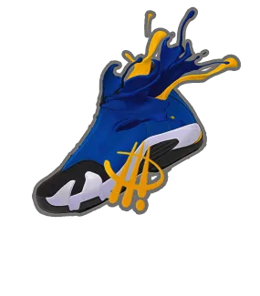 AIR JORDAN 14 LANEY |ILLCURRENCY White T-Shirt (SPLASH)