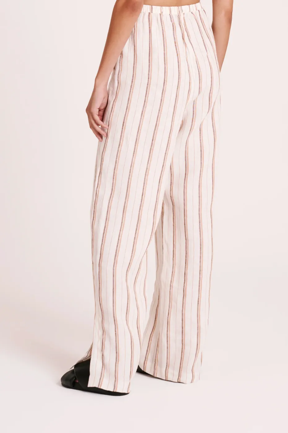 Aisha Linen Pant Stripe