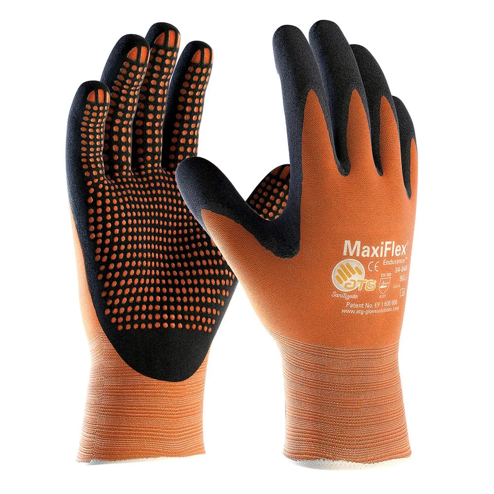 ATG MaxiFlex Endurance 42-848 Nitrile Foam Micro-Dots Gloves