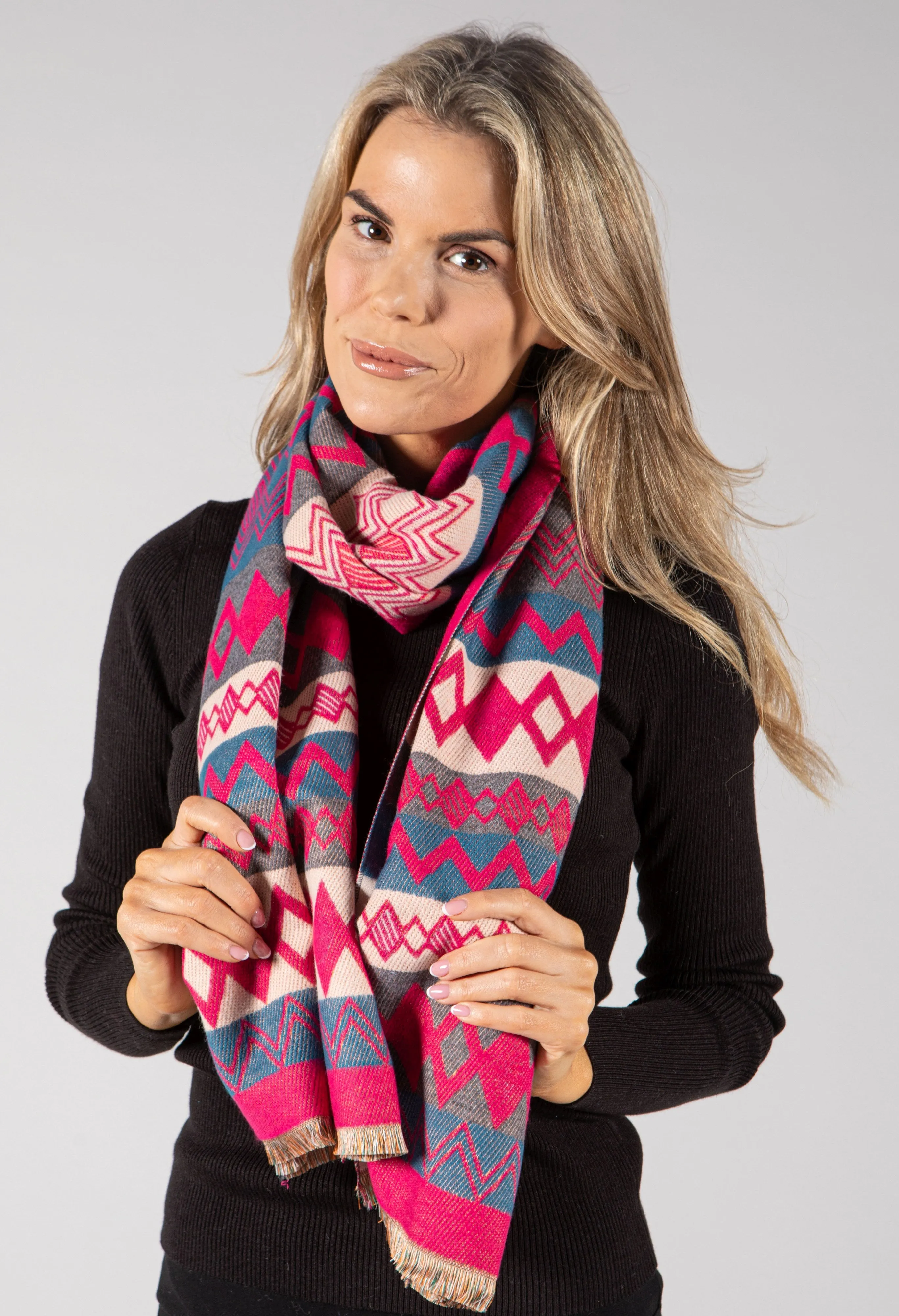 Aztec Print Scarf