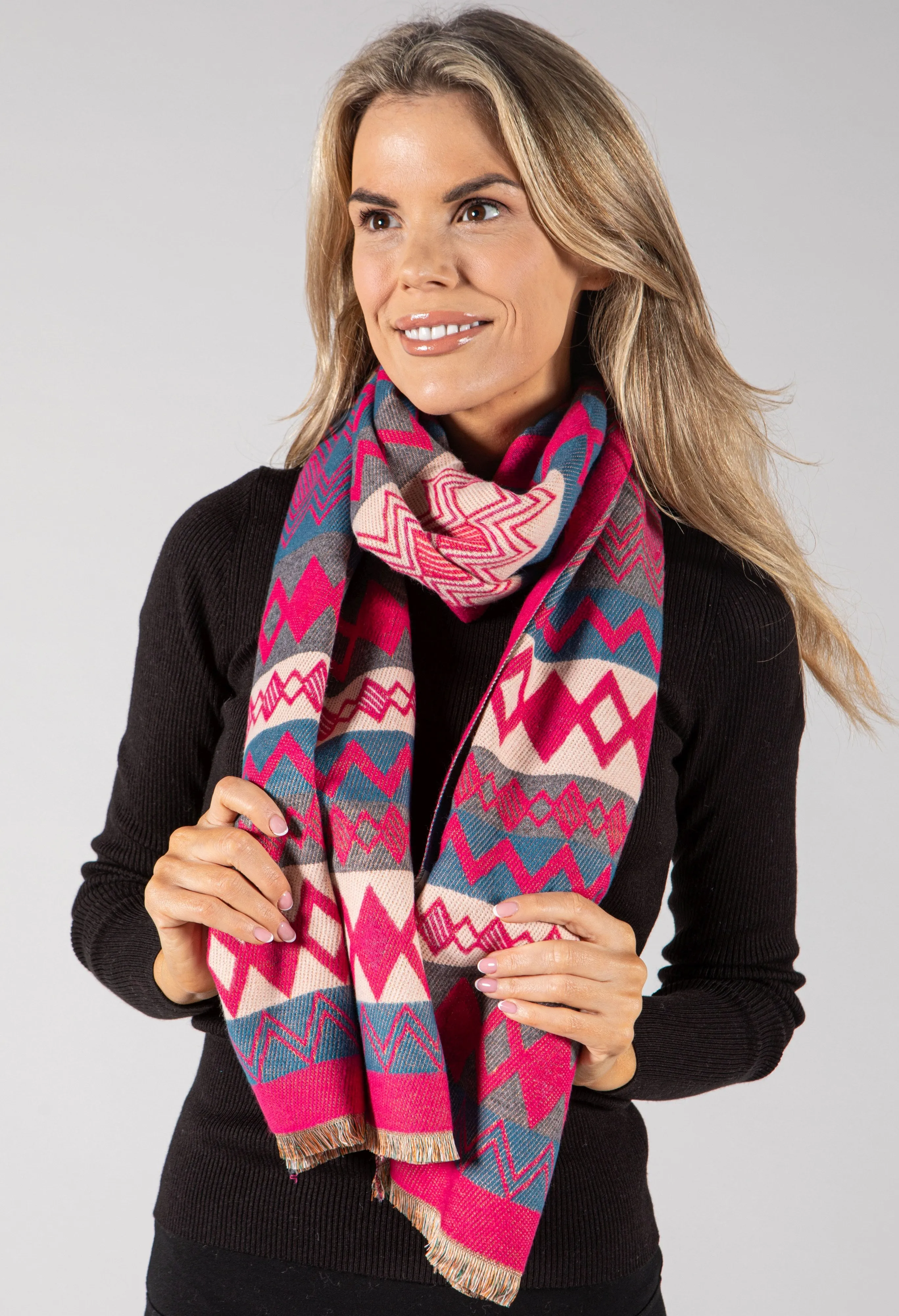 Aztec Print Scarf