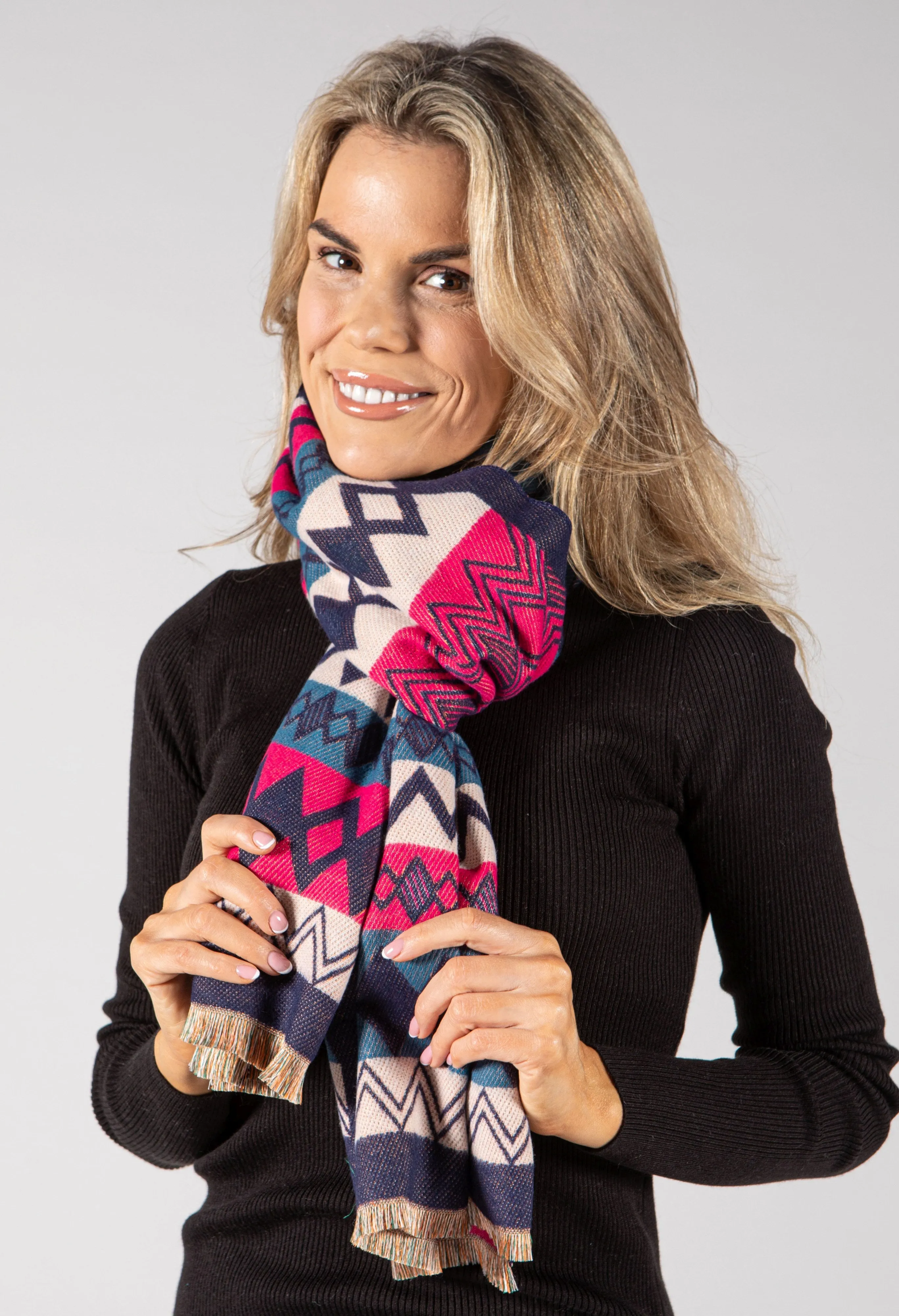 Aztec Print Scarf