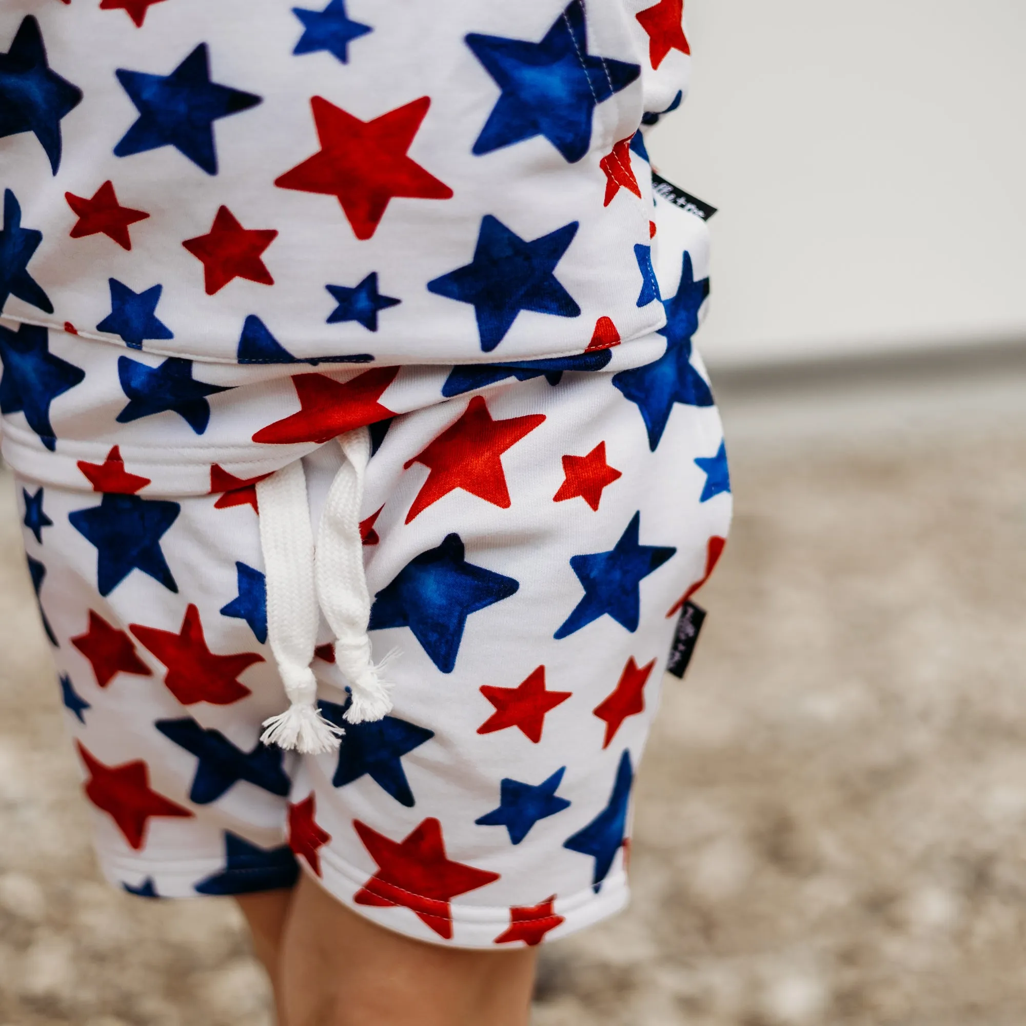 BAMBOO JOGGER SHORTS- Stars