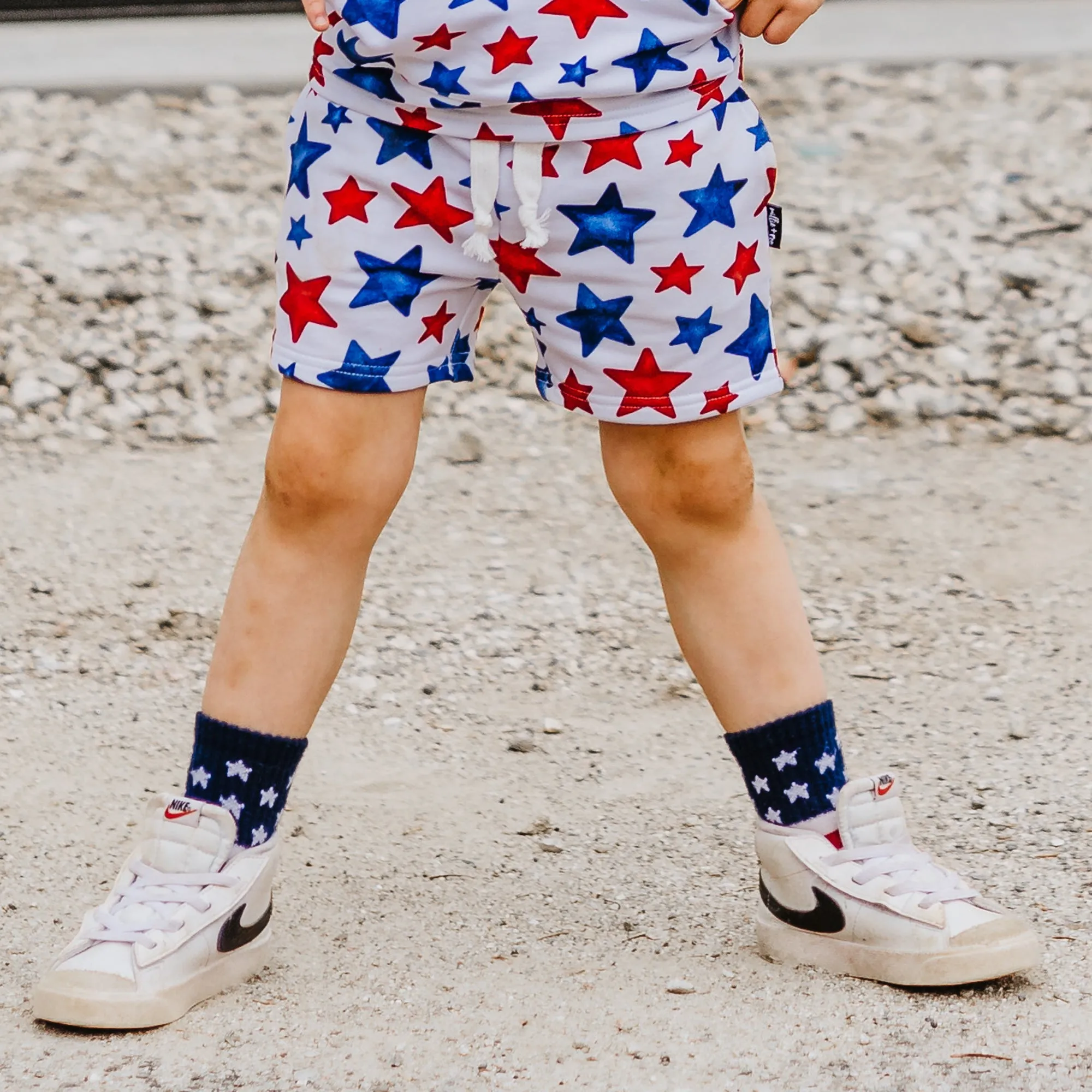 BAMBOO JOGGER SHORTS- Stars