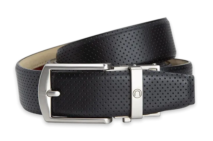 Birdie Matte Black, 1 3/8 Strap, Golf Belt