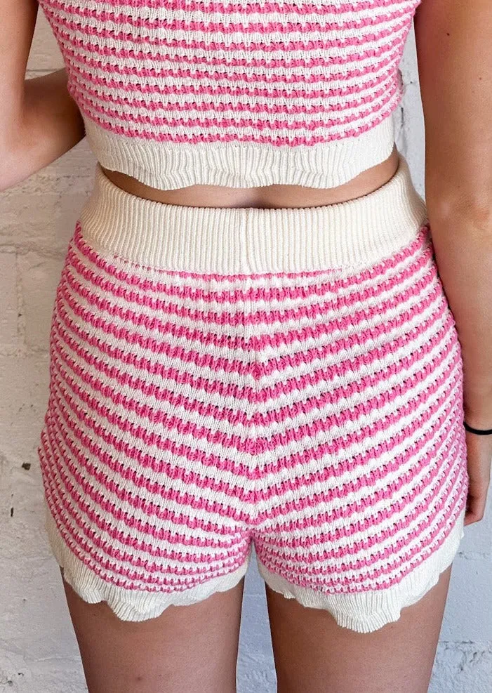 Candy Cutie Knit Shorts