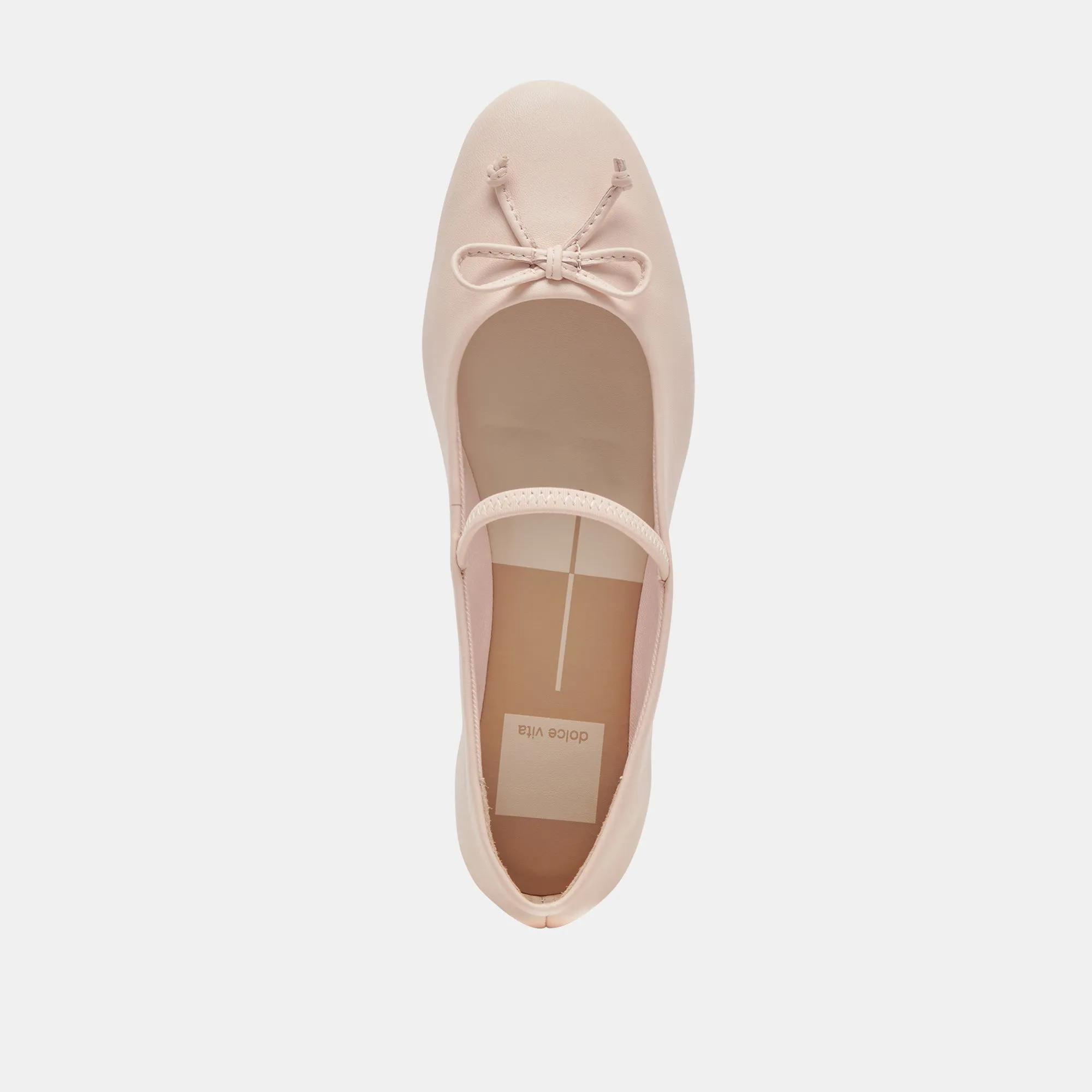 CARIN BALLET FLATS LIGHT PINK LEATHER