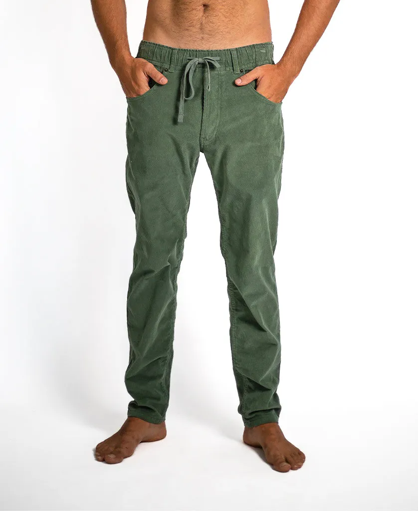 Catch Stretch Cord Pant | Khaki