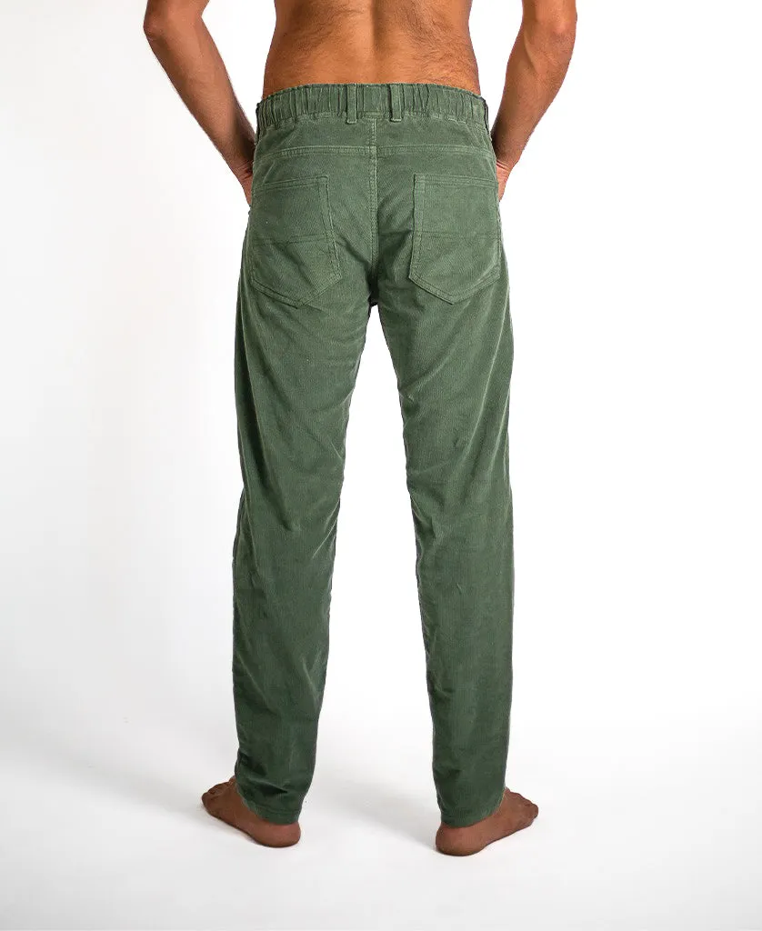 Catch Stretch Cord Pant | Khaki