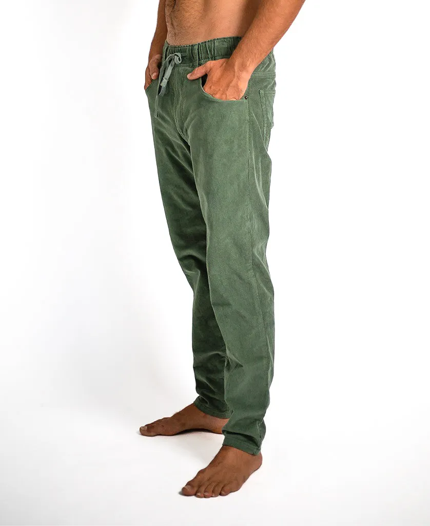 Catch Stretch Cord Pant | Khaki