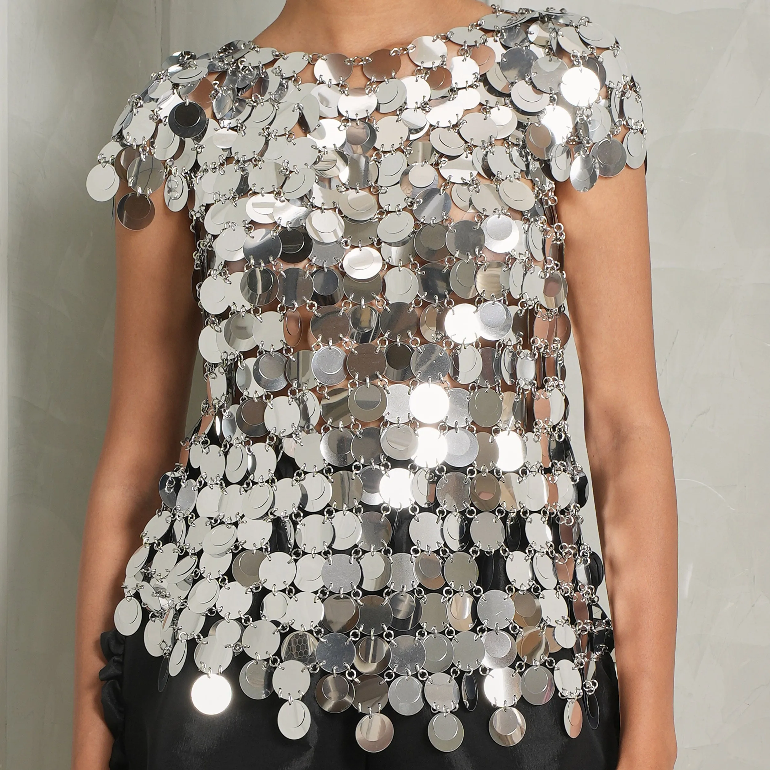 Chainmail Disc Top