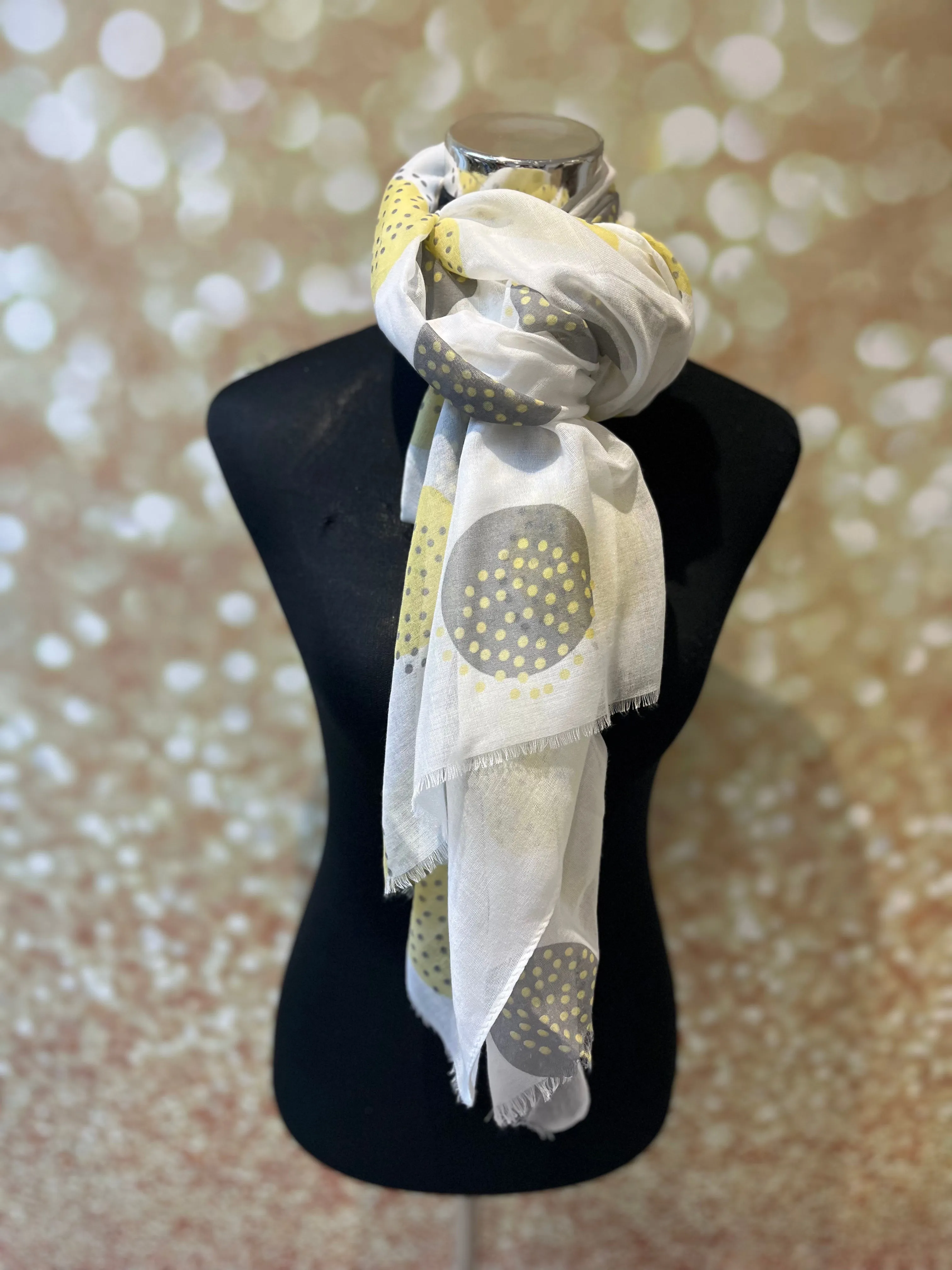 Cotton printed scarf