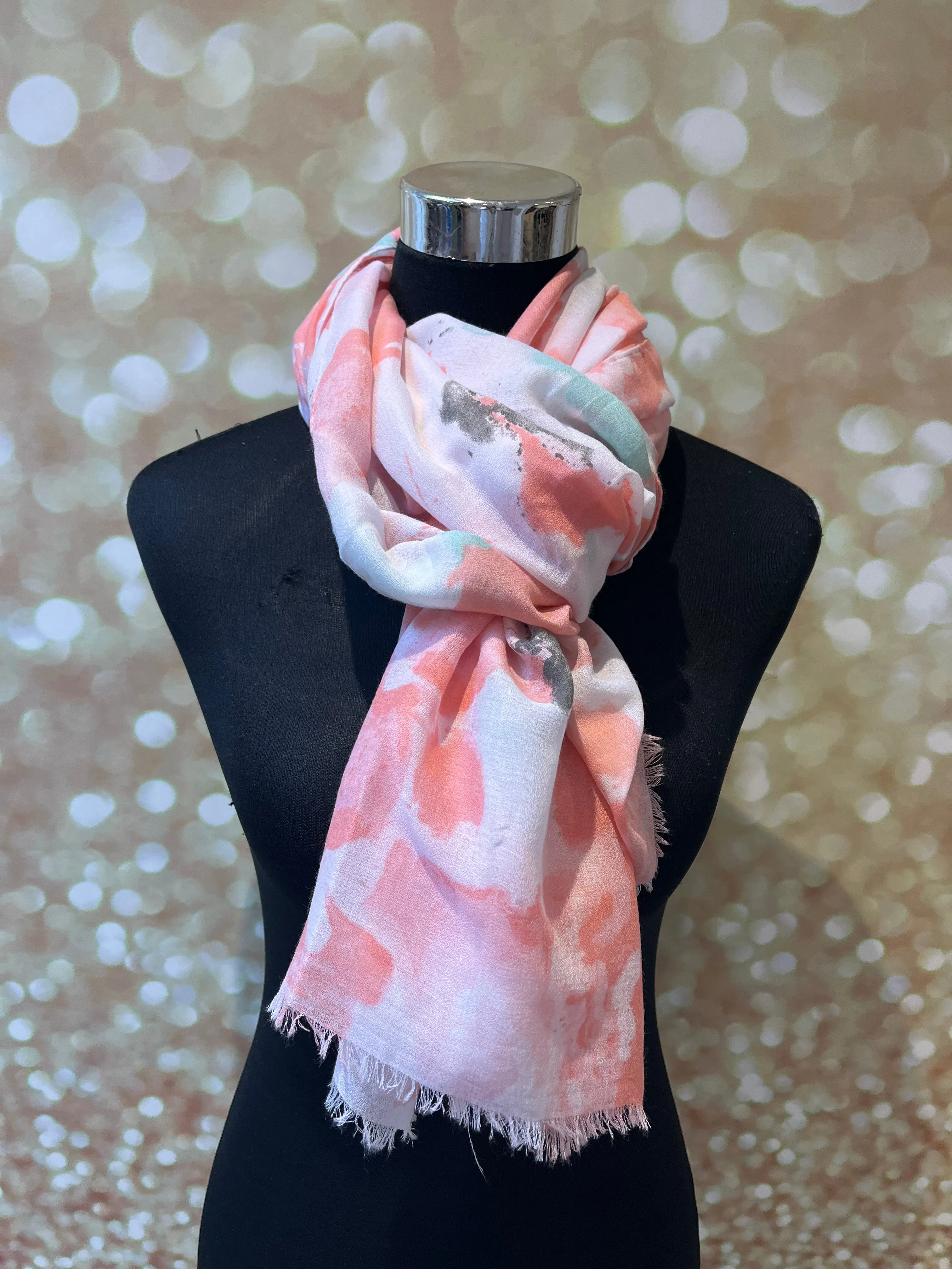 Cotton printed scarf