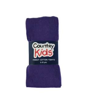 Country Kids Purple Tights