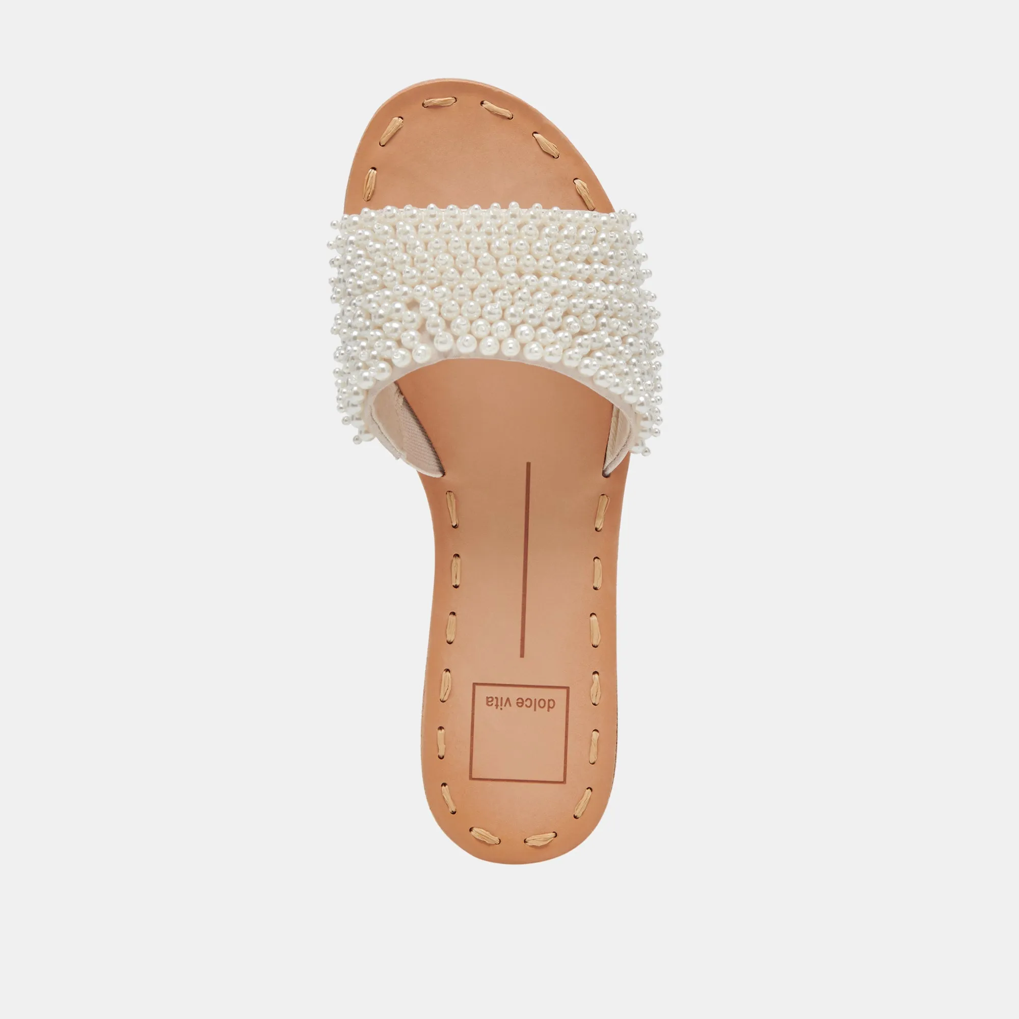 DALON PEARL SANDALS VANILLA PEARLS