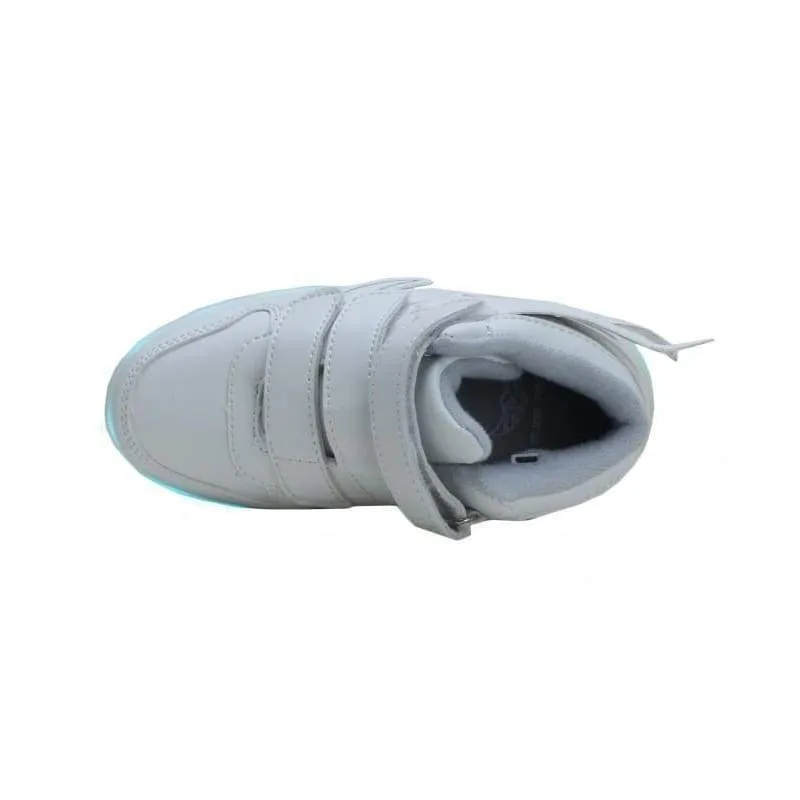 Flashez Kids White - LED Thunder Shoes