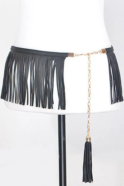 Fringe Belt (Black Color)