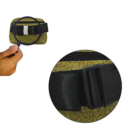 Gold Glitter NGIL Belt Bag