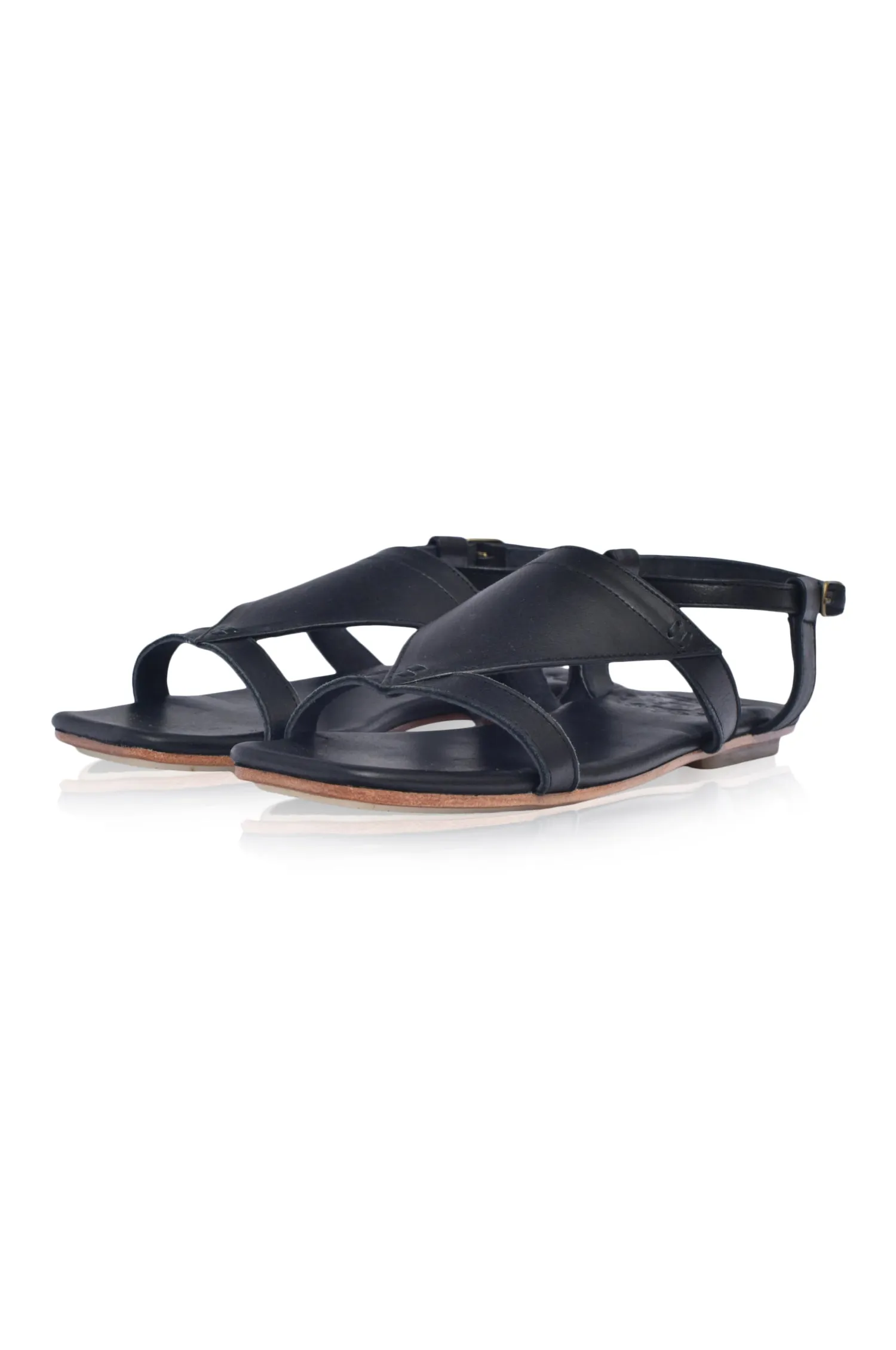 Kanvaz Ankle Strap Sandals