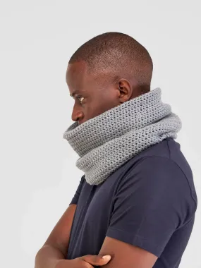 Lizzie Douglas Chunky Infinity Scarf - Grey