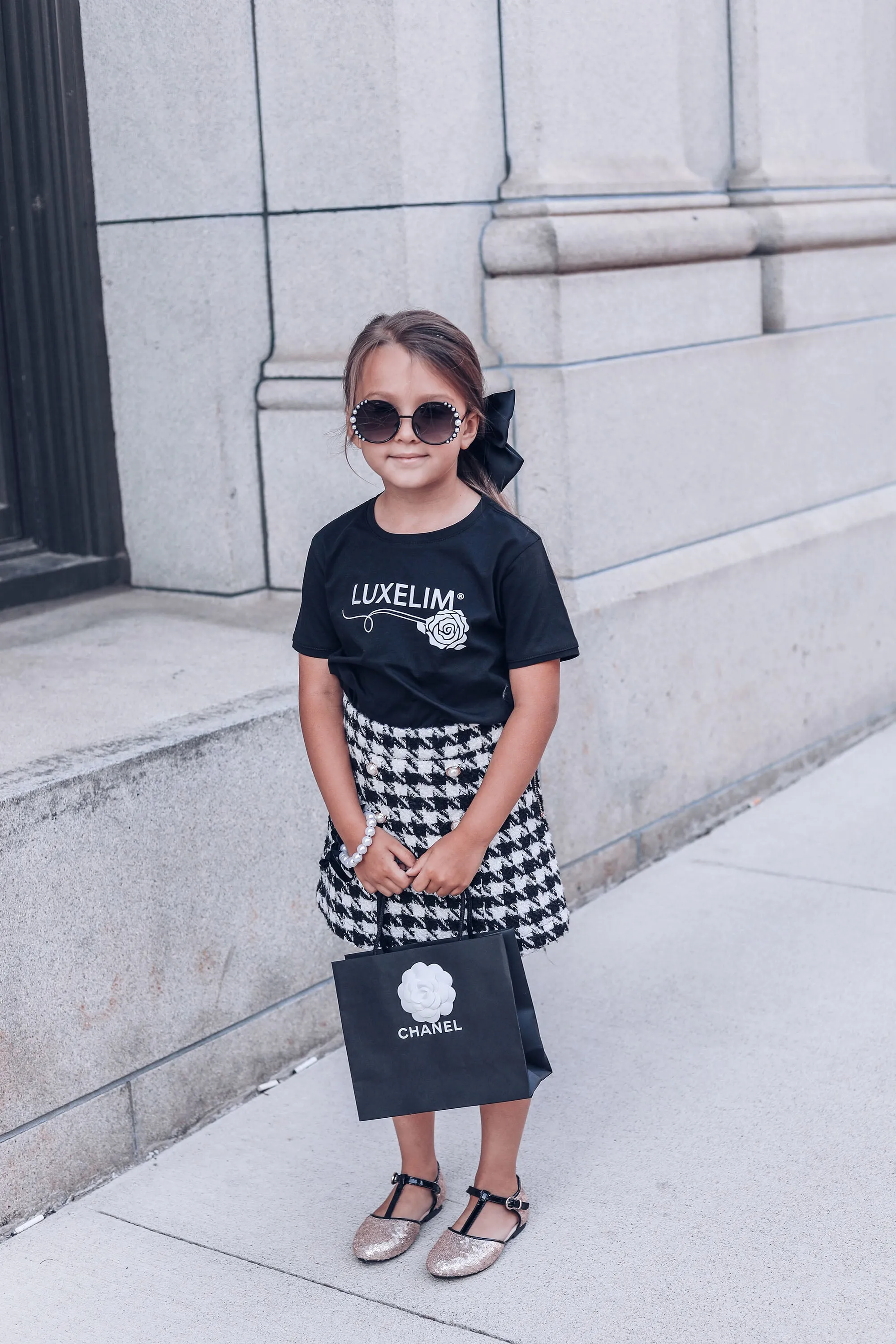 LUXELIM kids T-Shirt black