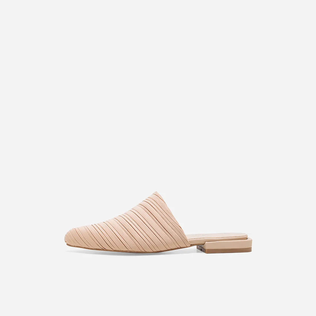 Mina Pleated Flats