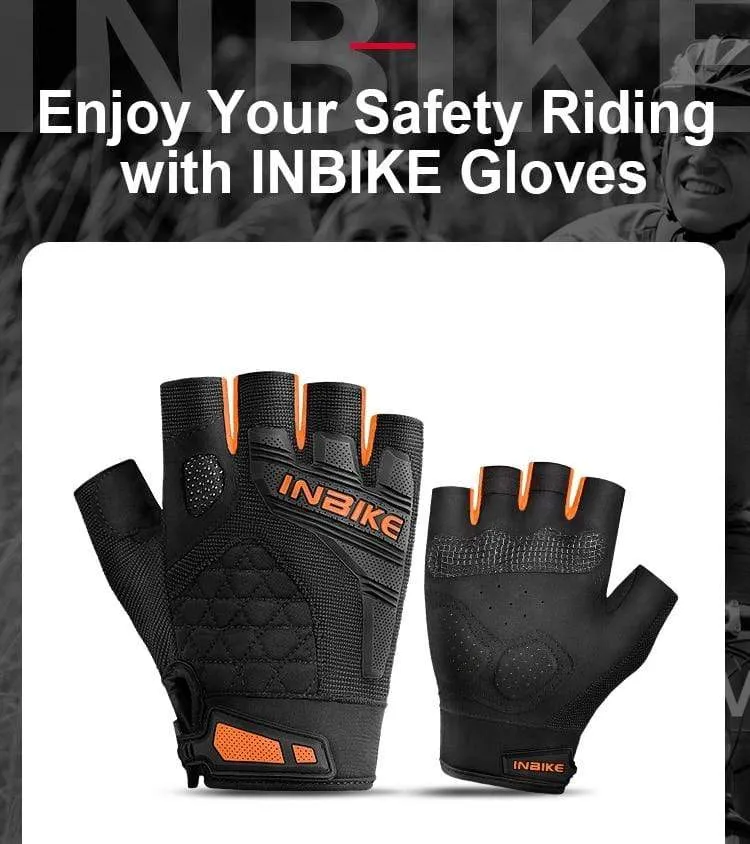 Motorcycle Gloves Half Finger Fingerless Motorbike Gloves Men Women Summer Breathable Cycling Shockproof MTB Sport Gym