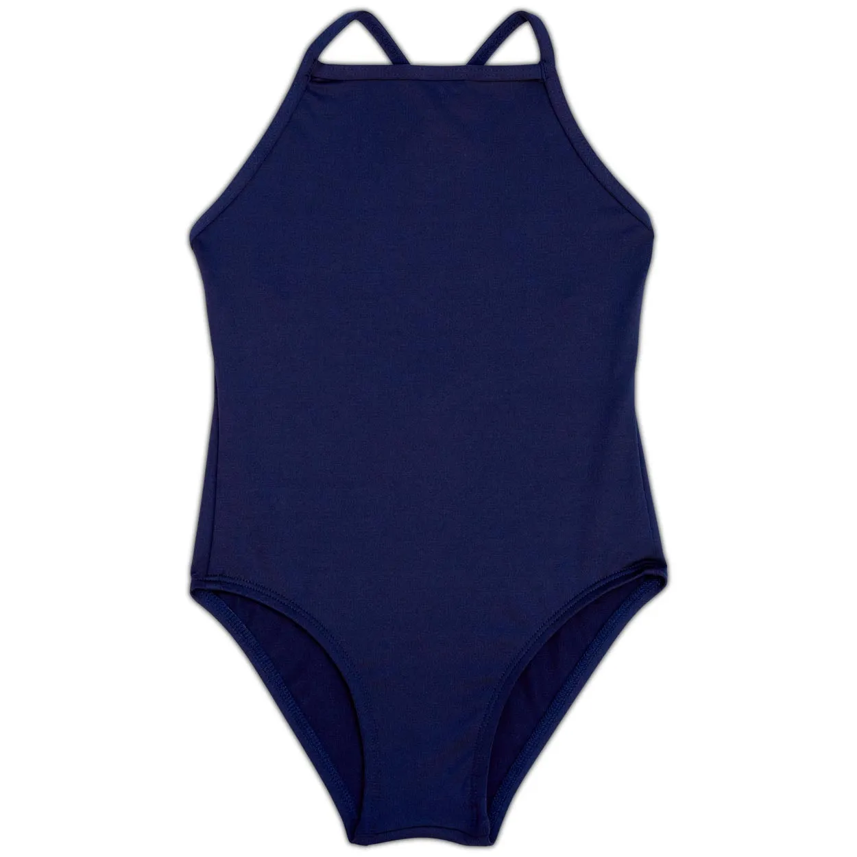 Navy Girls' Swimsuit UPF 50 