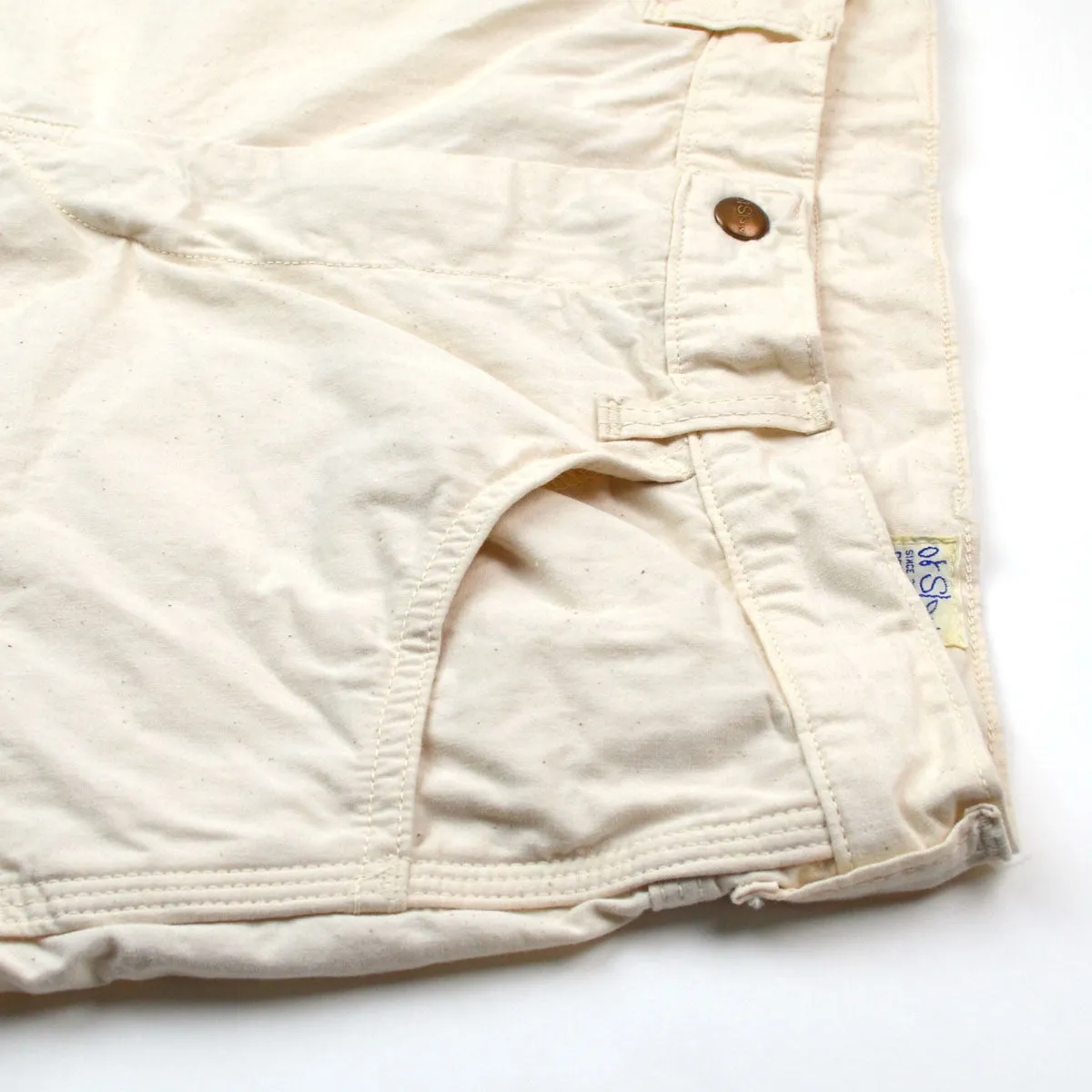 orSlow - Slim Fit Painter Shorts - Ecru