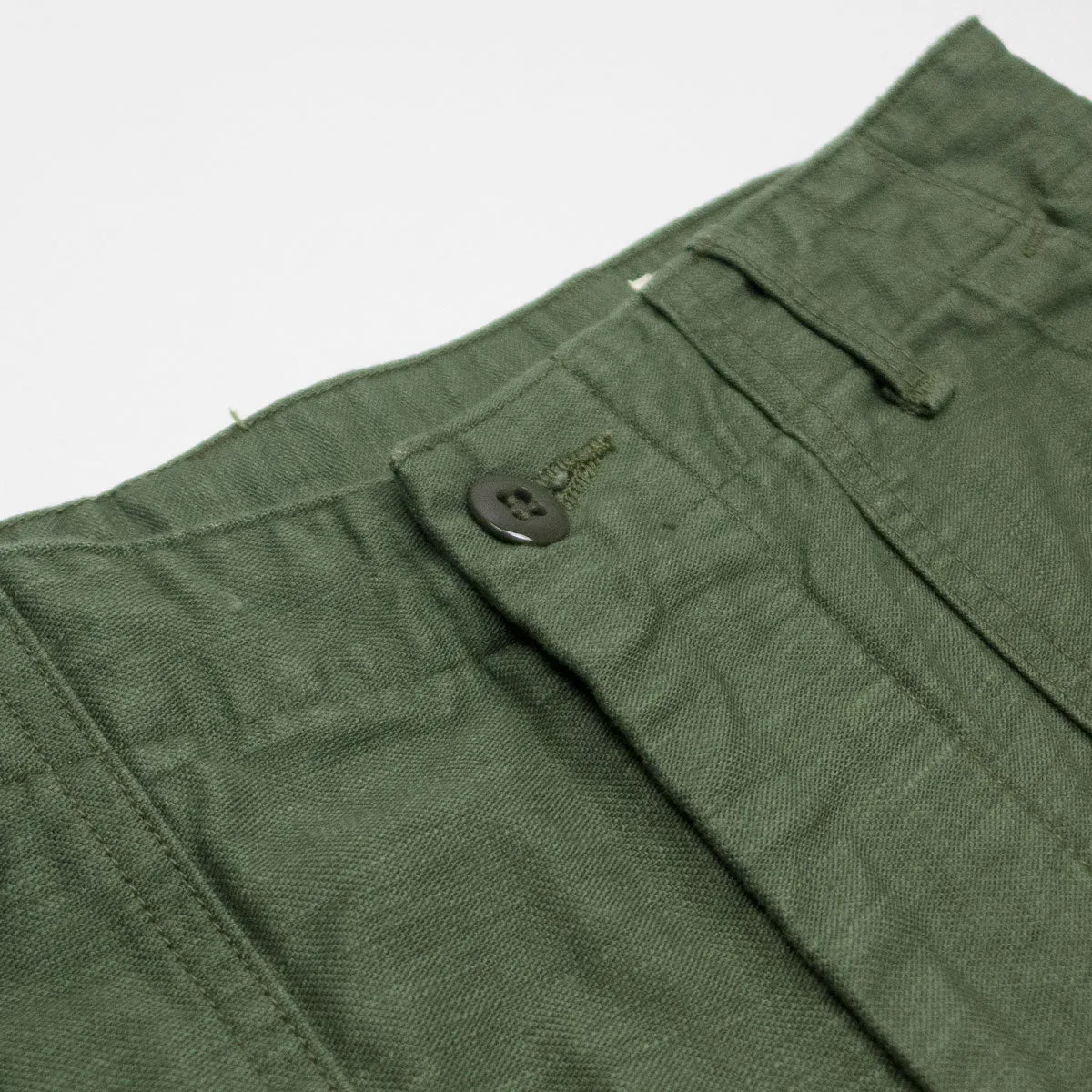 orSlow - US Army Fatigue Shorts - Green