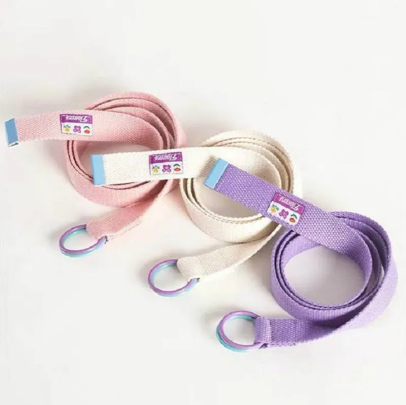 PASTEL CASUAL CANVAS BELT BY18024