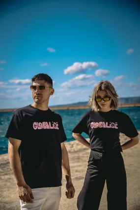 T-shirt - "GLOBALISÉ" noir