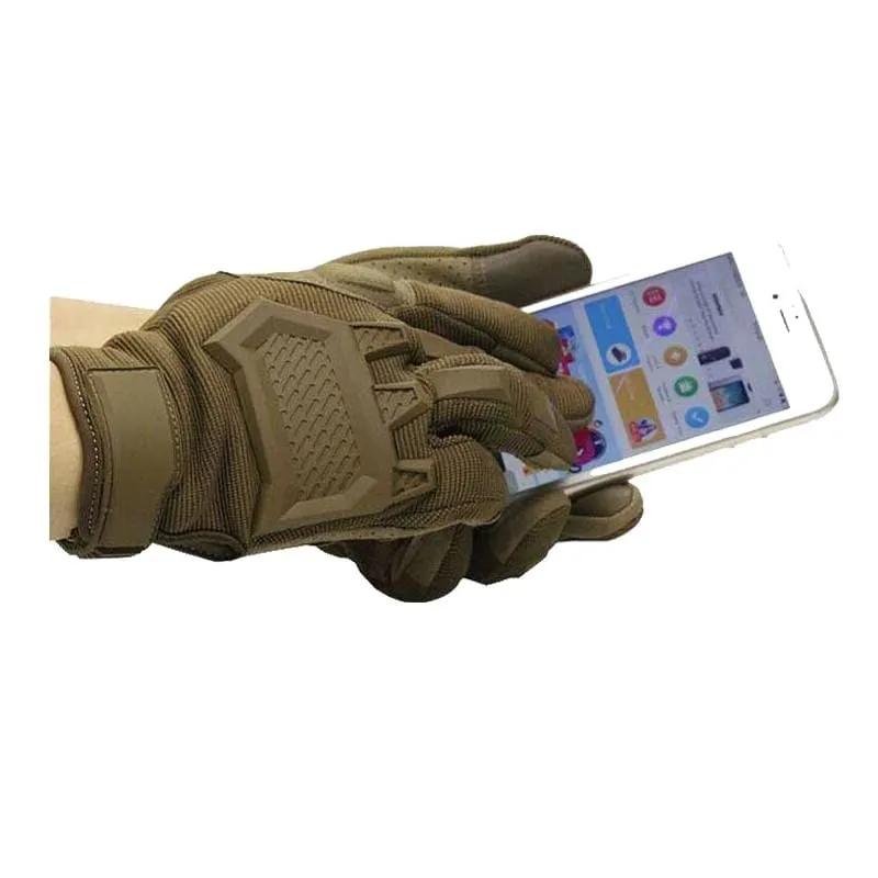 Tactical Touch Screen gloves Airsoft Paintball Military gloves Men Army Special Forces Antiskid Bicycle Full Finger Gym Gloves