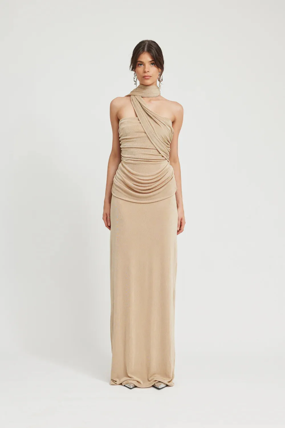 Tojha Iesha Dress - Champagne