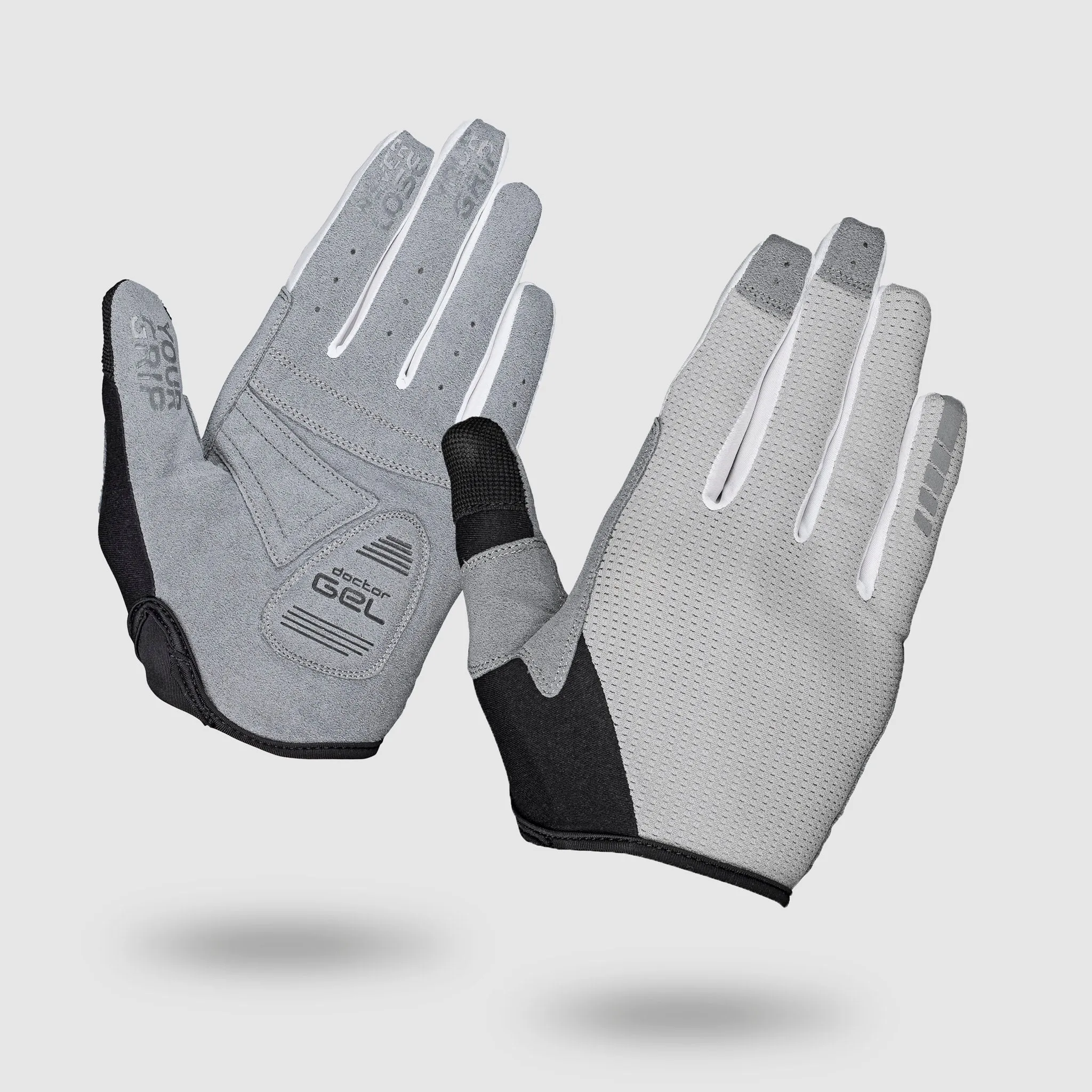 Women's Shark Padded Full Finger Summer Gloves