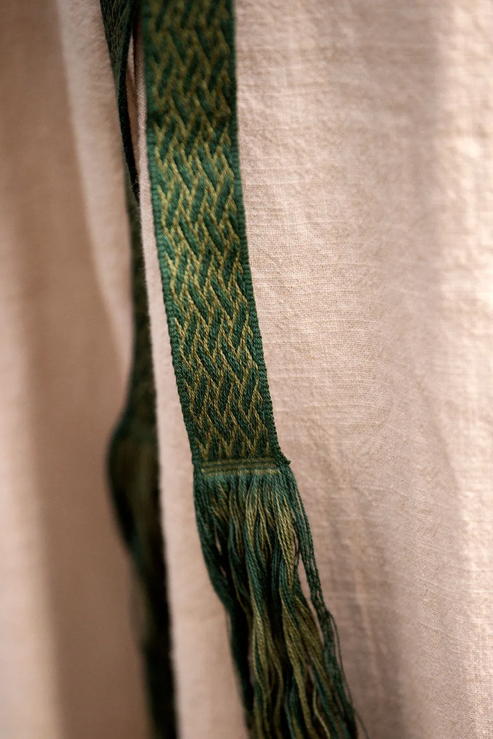 Woven Belt, Green